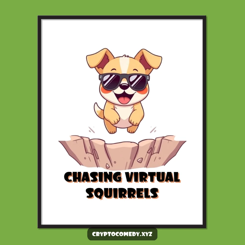 Funny Dog Sunglasses Digital Print - Hilarious Pet Art Download for Instant Cheer